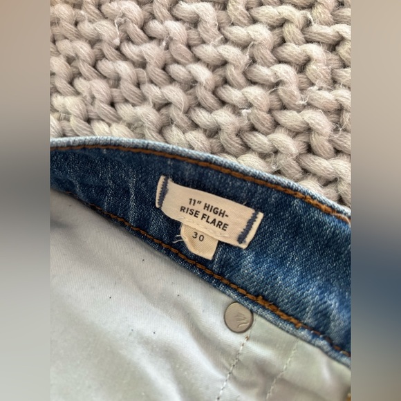 Madewell High Rise Sz 30 Flare Jeans EUC - Picture 8 of 14